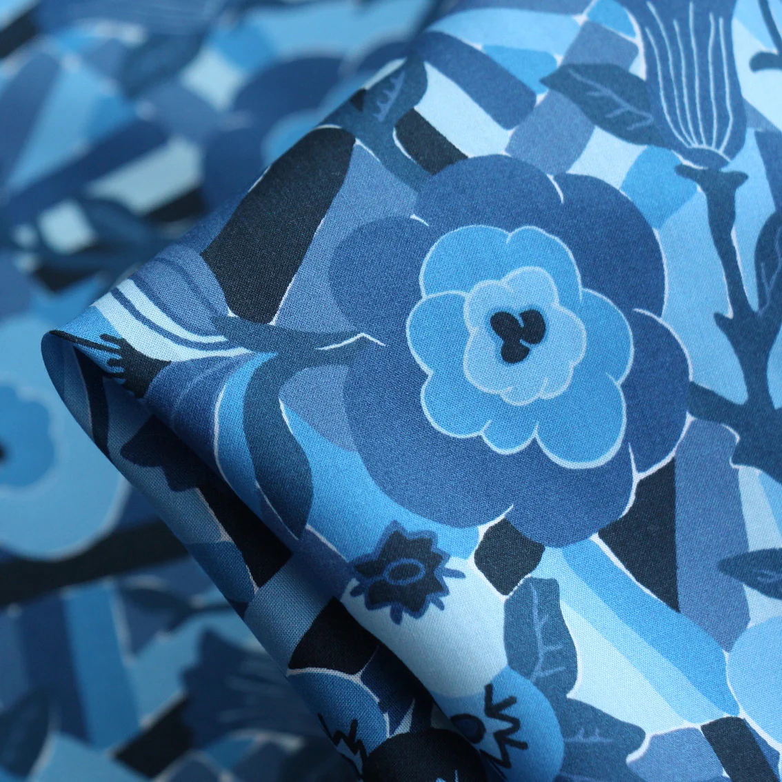 Blue Bloomsbury - Liberty Tana Lawn™