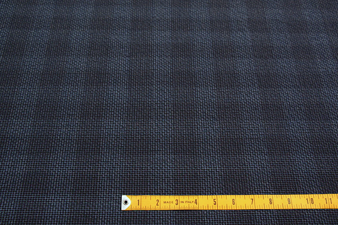 Blue/Blue Check Seersucker - Image 3