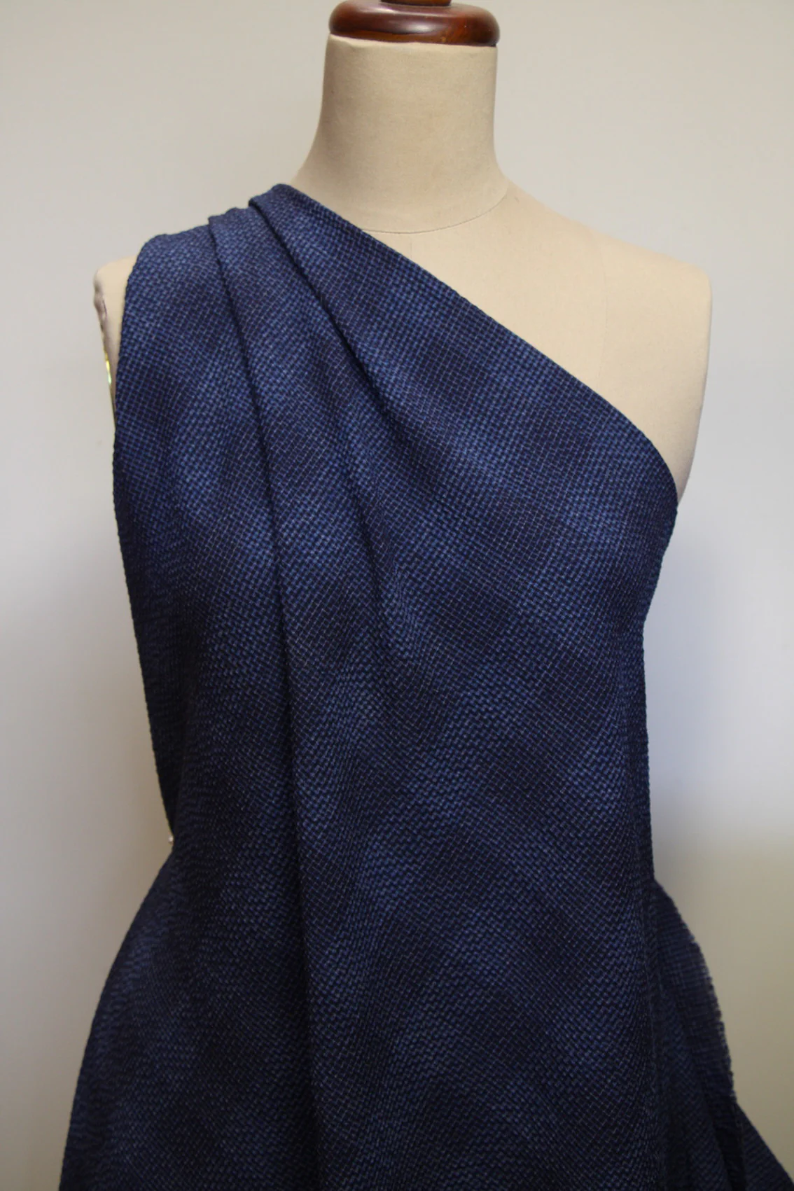 Blue/Blue Check Seersucker - Image 6