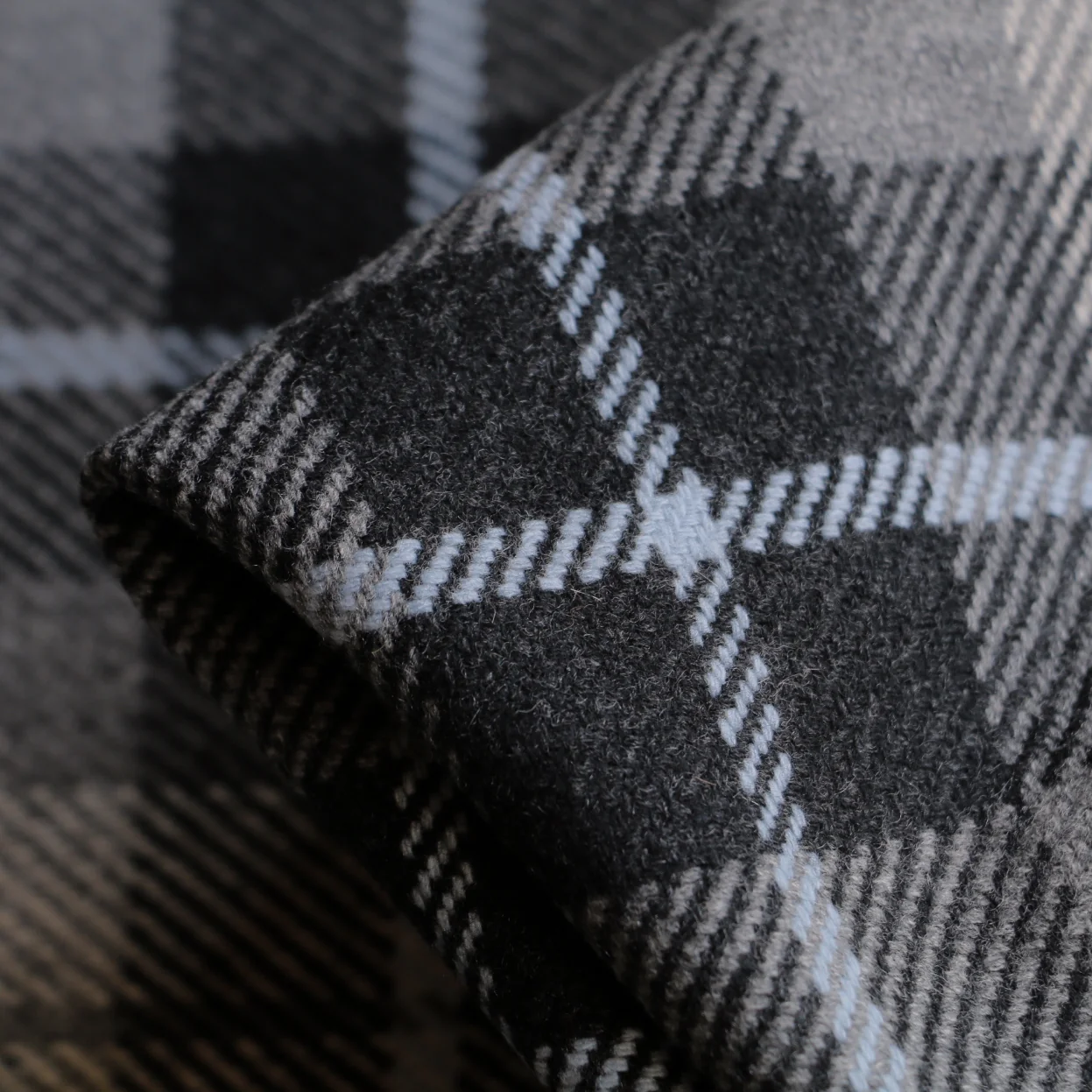Blue Border Check