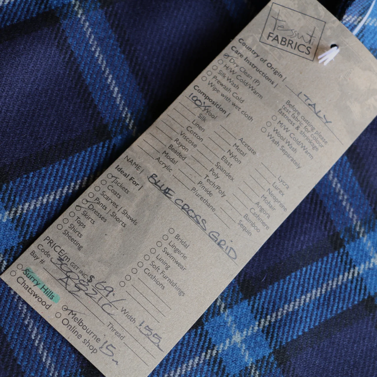 Blue Cross Grid - Image 5