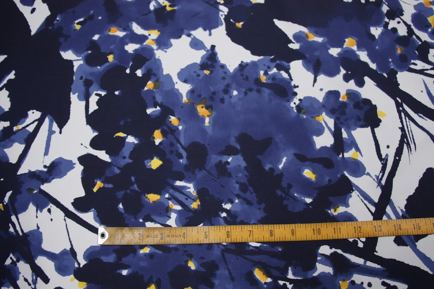 Blue Flowers And Snow - Image 2