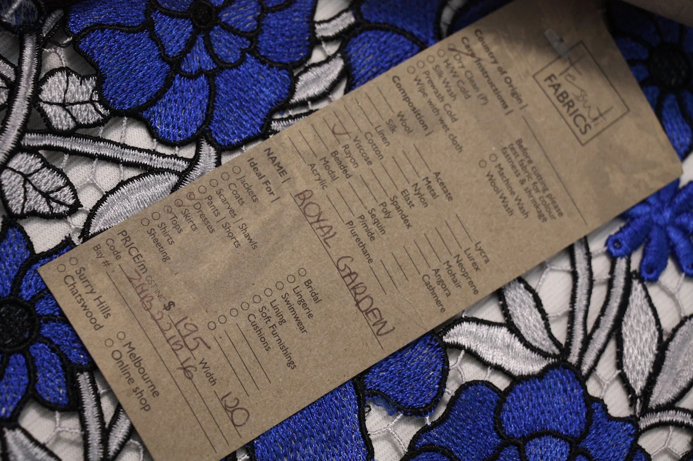 Blue Garden Lace - Image 4