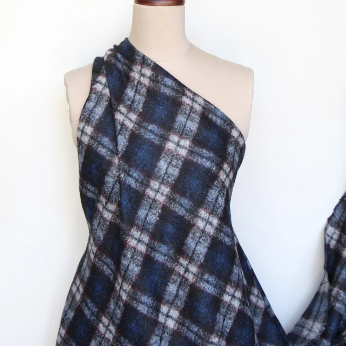 Blue Girl Check Knit - Image 5