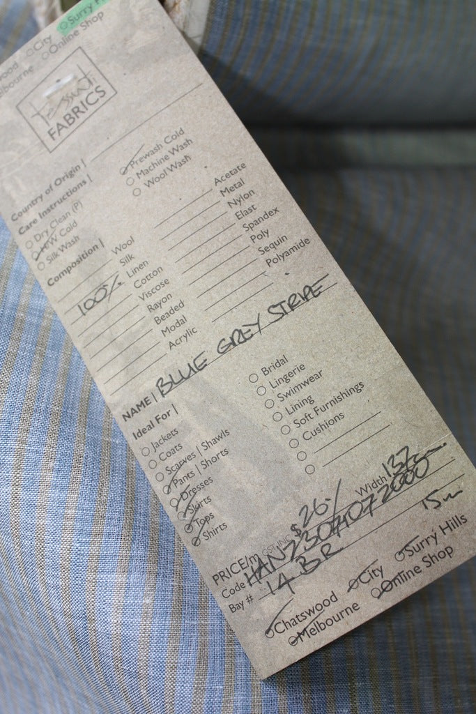 Blue Grey Stripe - Image 4