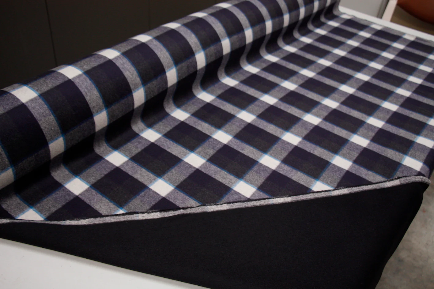 Blue Lined Check - Image 4