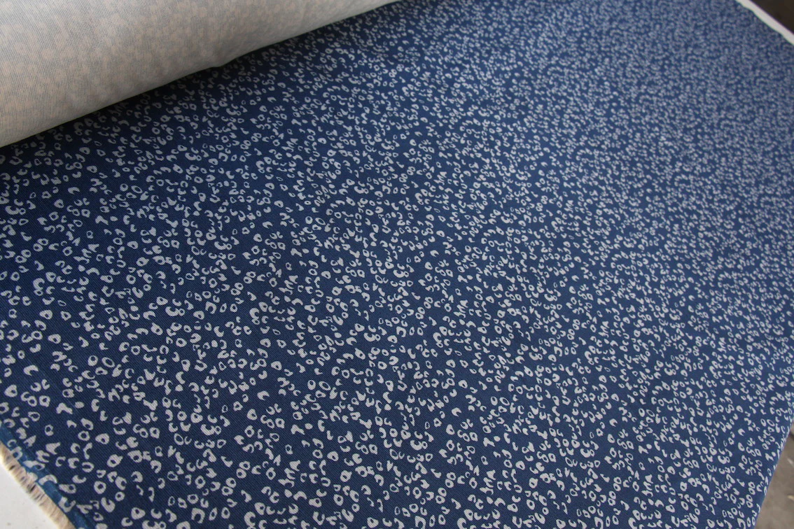 Blue Pods - Printed Corduroy - Image 3