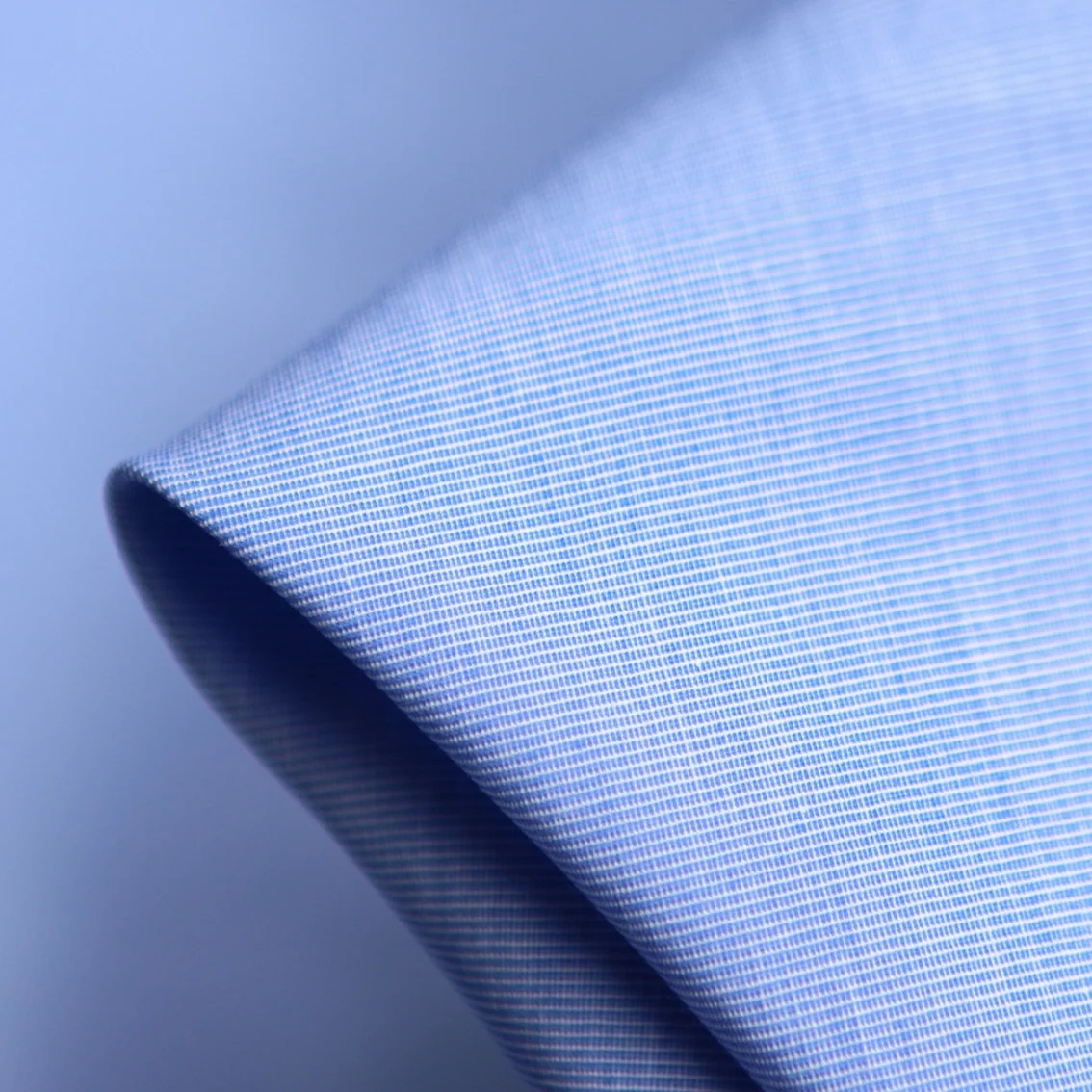 Blue Porto Stretch Cotton Shirting