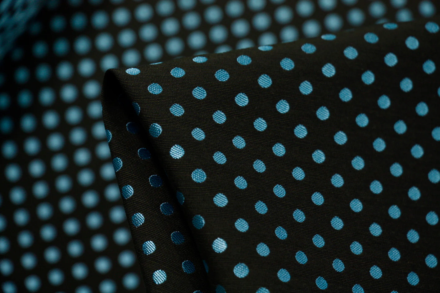 Blue Rain Jacquard