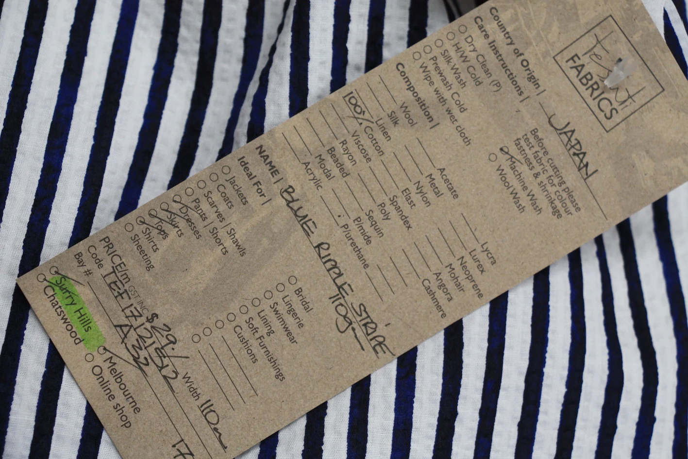 Blue Ripple Stripe - Image 3