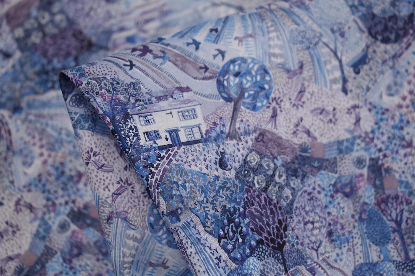 Blue Royal Oak House - Liberty of London Seasonal 2017