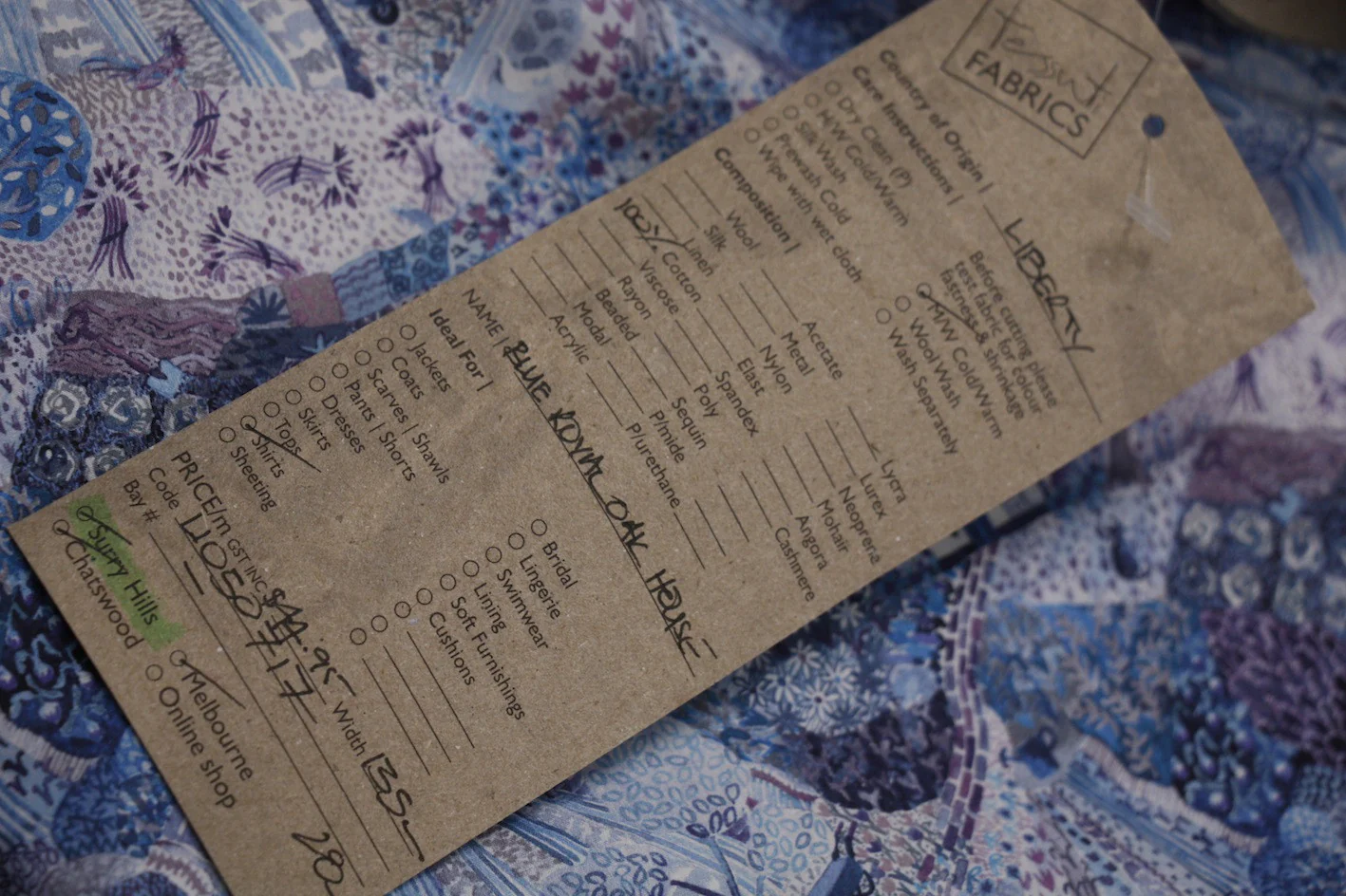 Blue Royal Oak House - Liberty of London Seasonal 2017 - Image 3