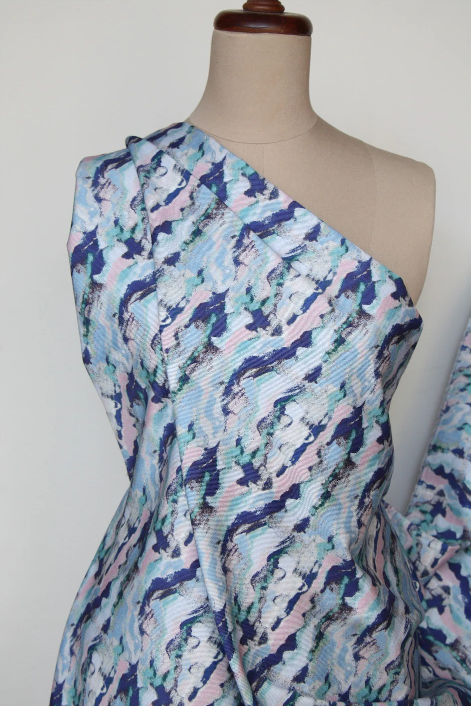 Blue Sandstorm Stretch Denim - Image 5