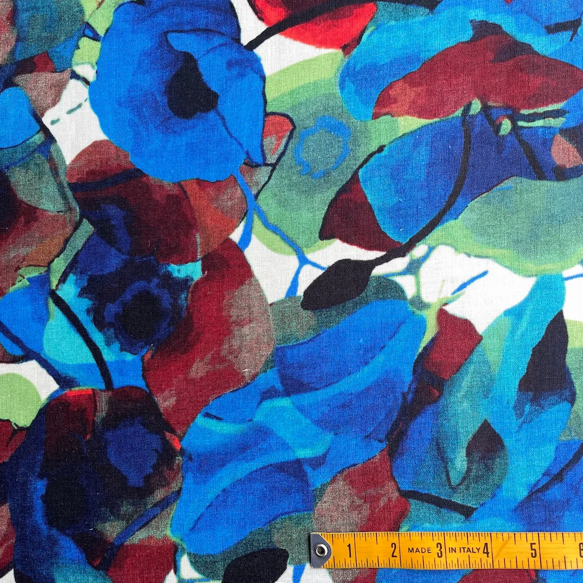 Blue Season Printed Linen - Image 3