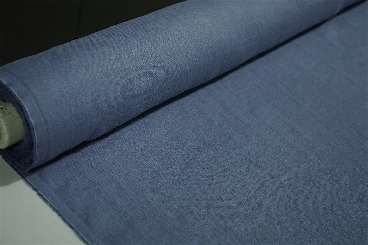 Blue Steel Washed Linen - Image 3
