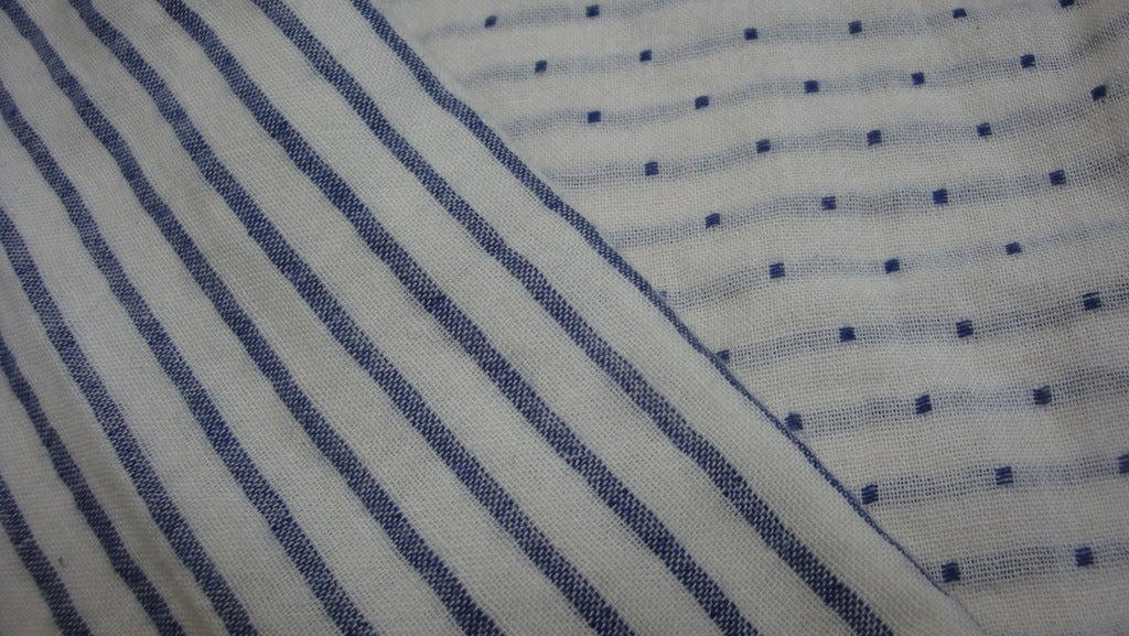 Blue Sutoraipu Ane