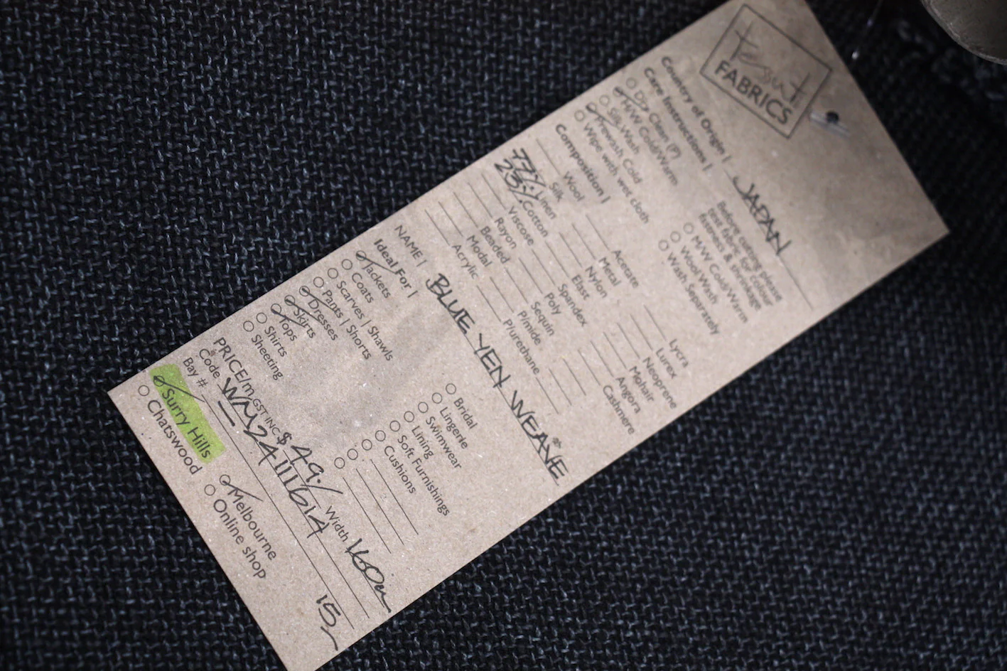 Blue Yen Weave - Image 3