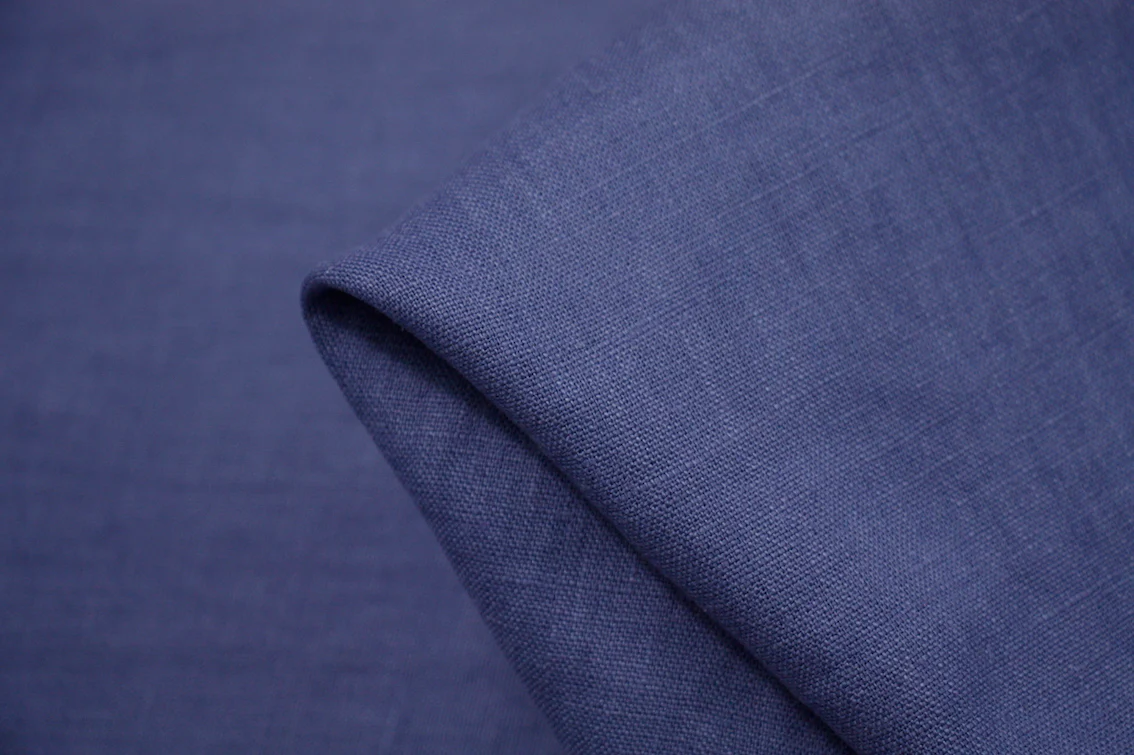 EU Bluesteel Washed Linen