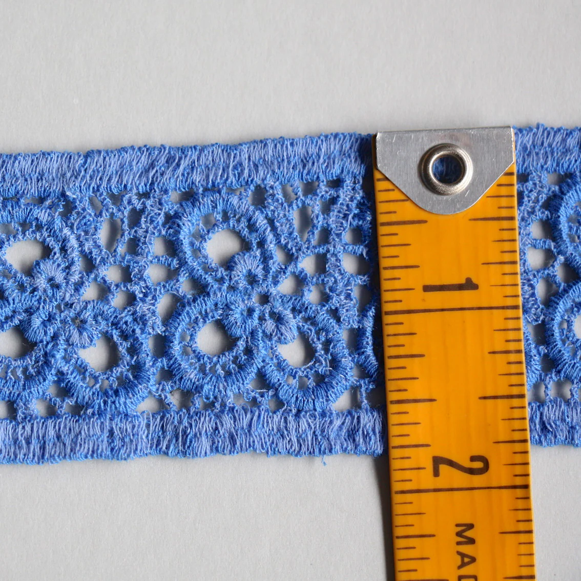 Bluette Guipure Trim - 4cm wide - Image 2