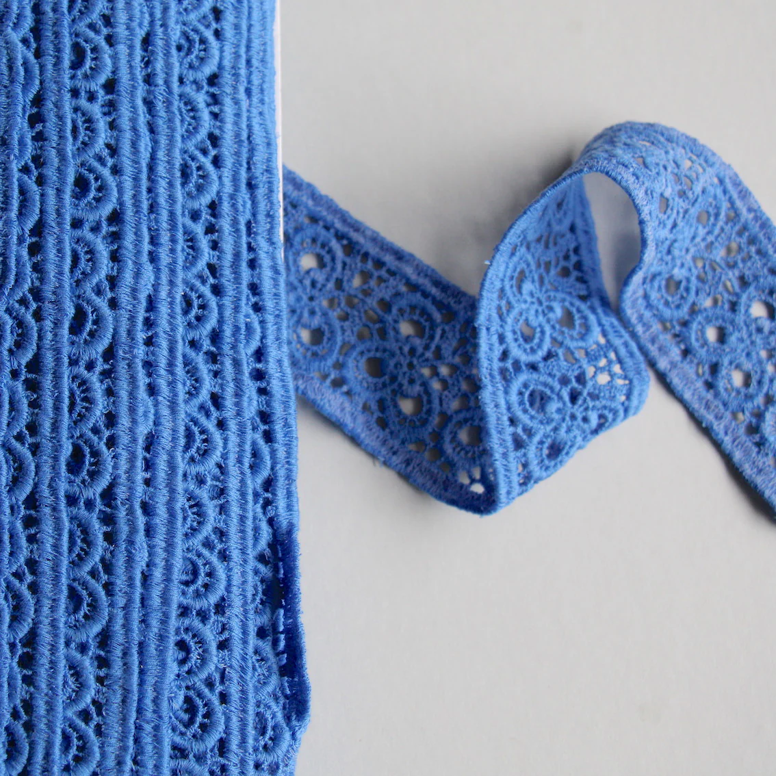 Bluette Guipure Trim - 4cm wide - Image 3