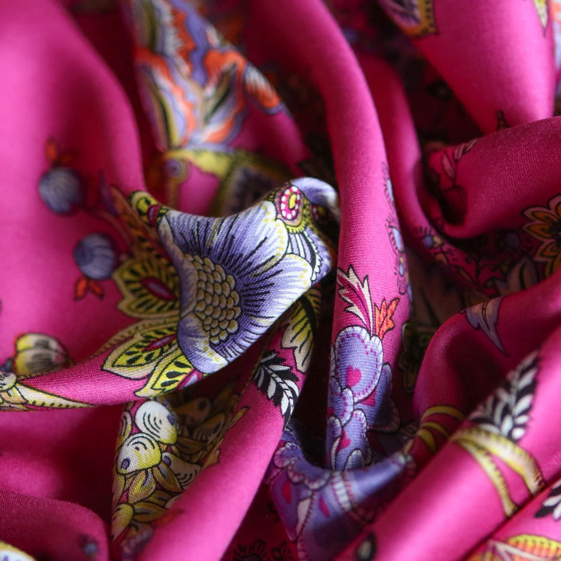 Boho Pink Viscose - Image 2