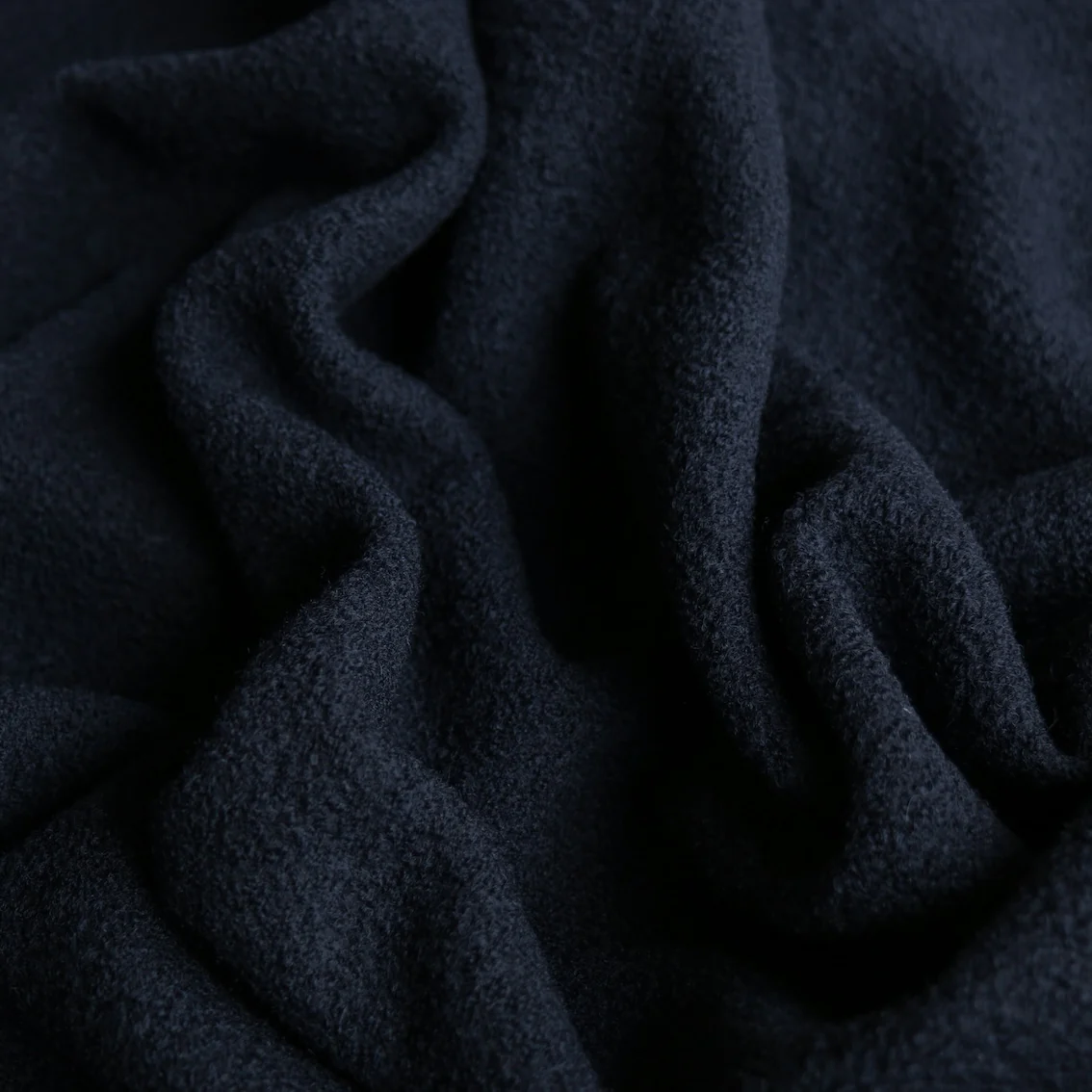 Bollito Blu Navy - Boiled Wool - Image 2