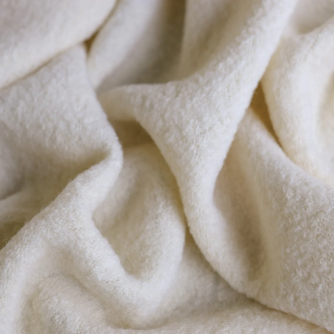 Bollito Ivorio Boiled Wool - Image 2