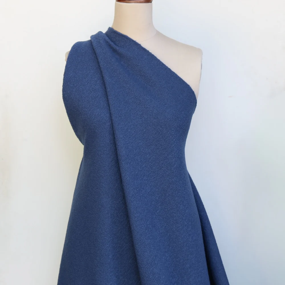 Bollito Jean Blue Boiled Wool - Image 4
