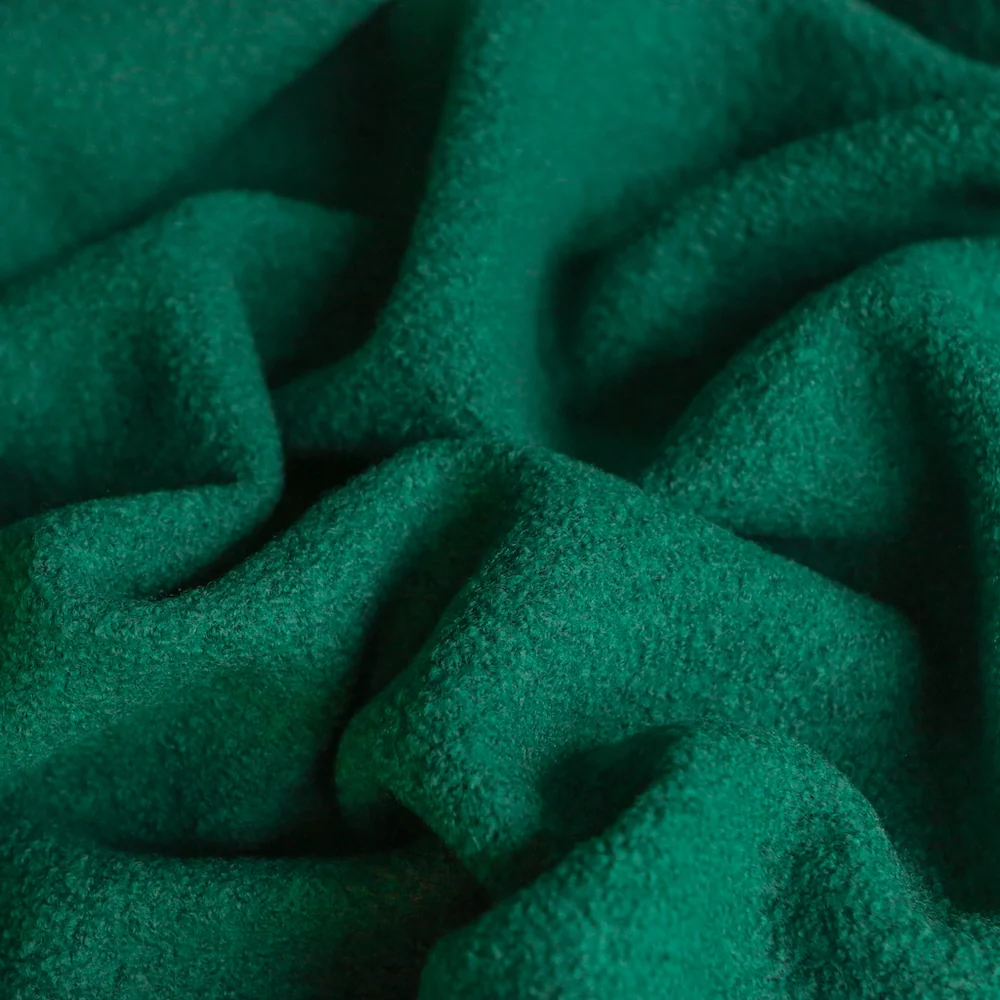 Bollito Moss Green - Boiled Wool - Image 2