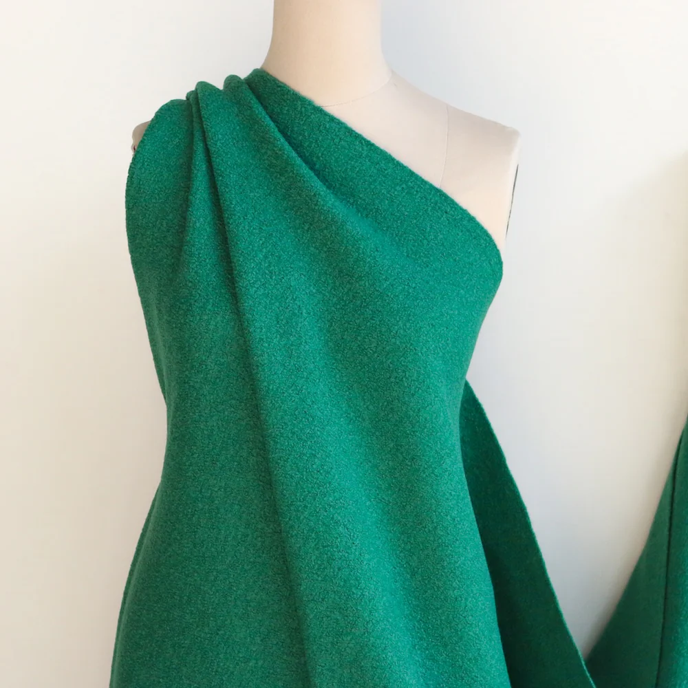 Bollito Moss Green - Boiled Wool - Image 4