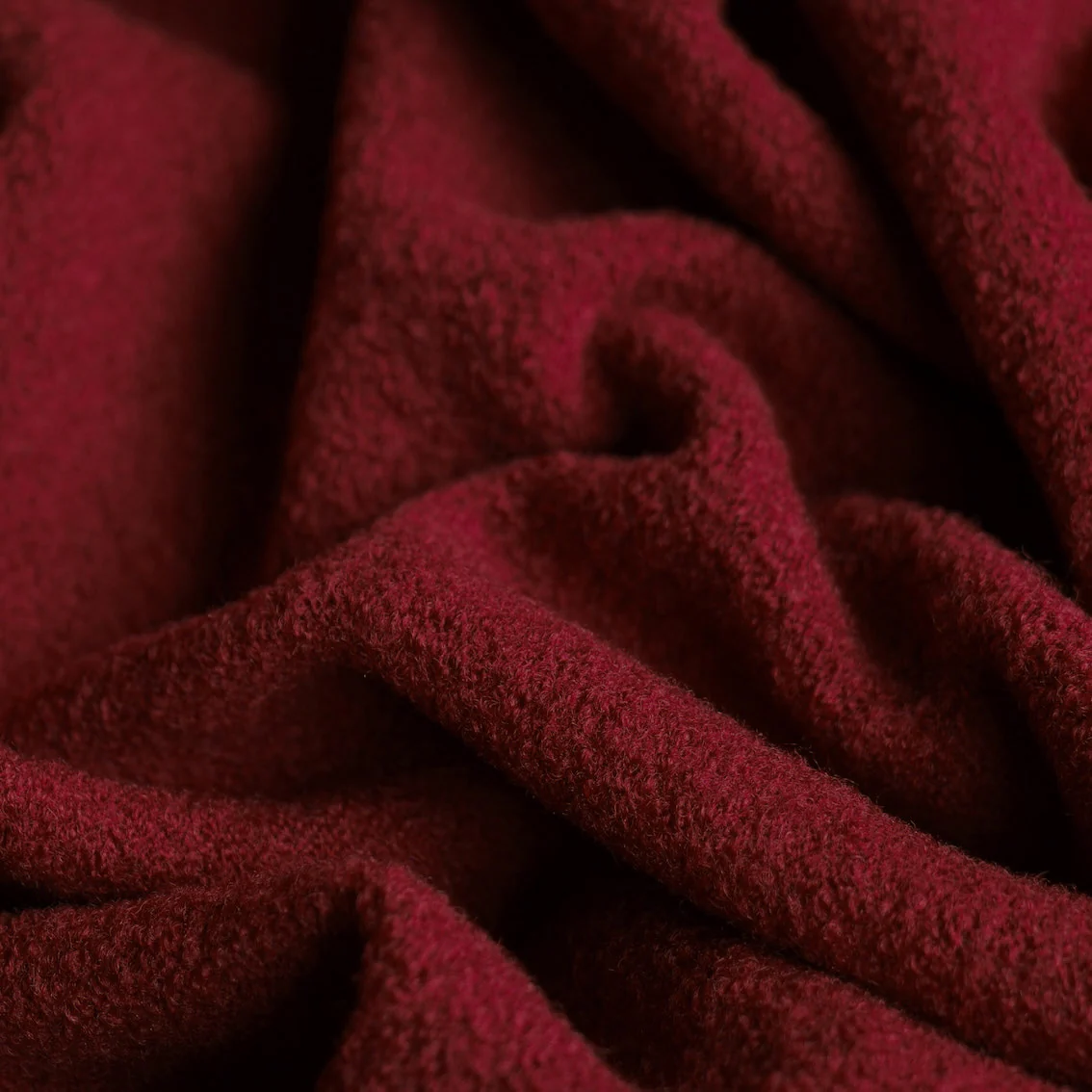 Bollito Rosso Antico Sangria - Boiled Wool - Image 2