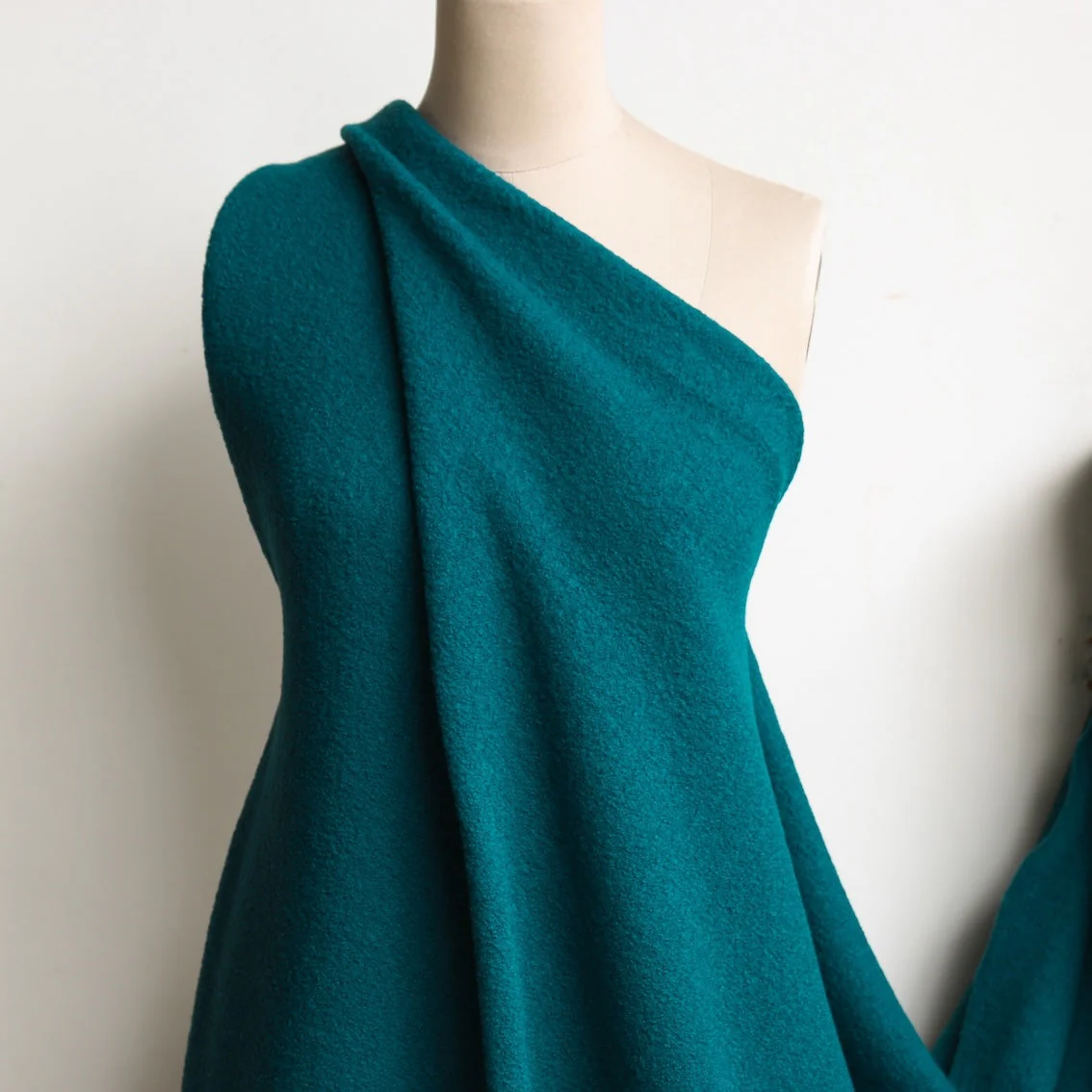 Bollito Teal - Boiled Wool - Image 3