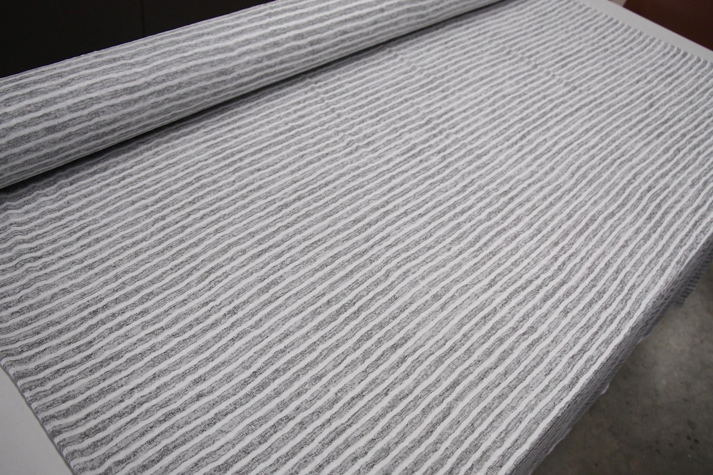 Bondi Stripe Grey - Knit - Image 4