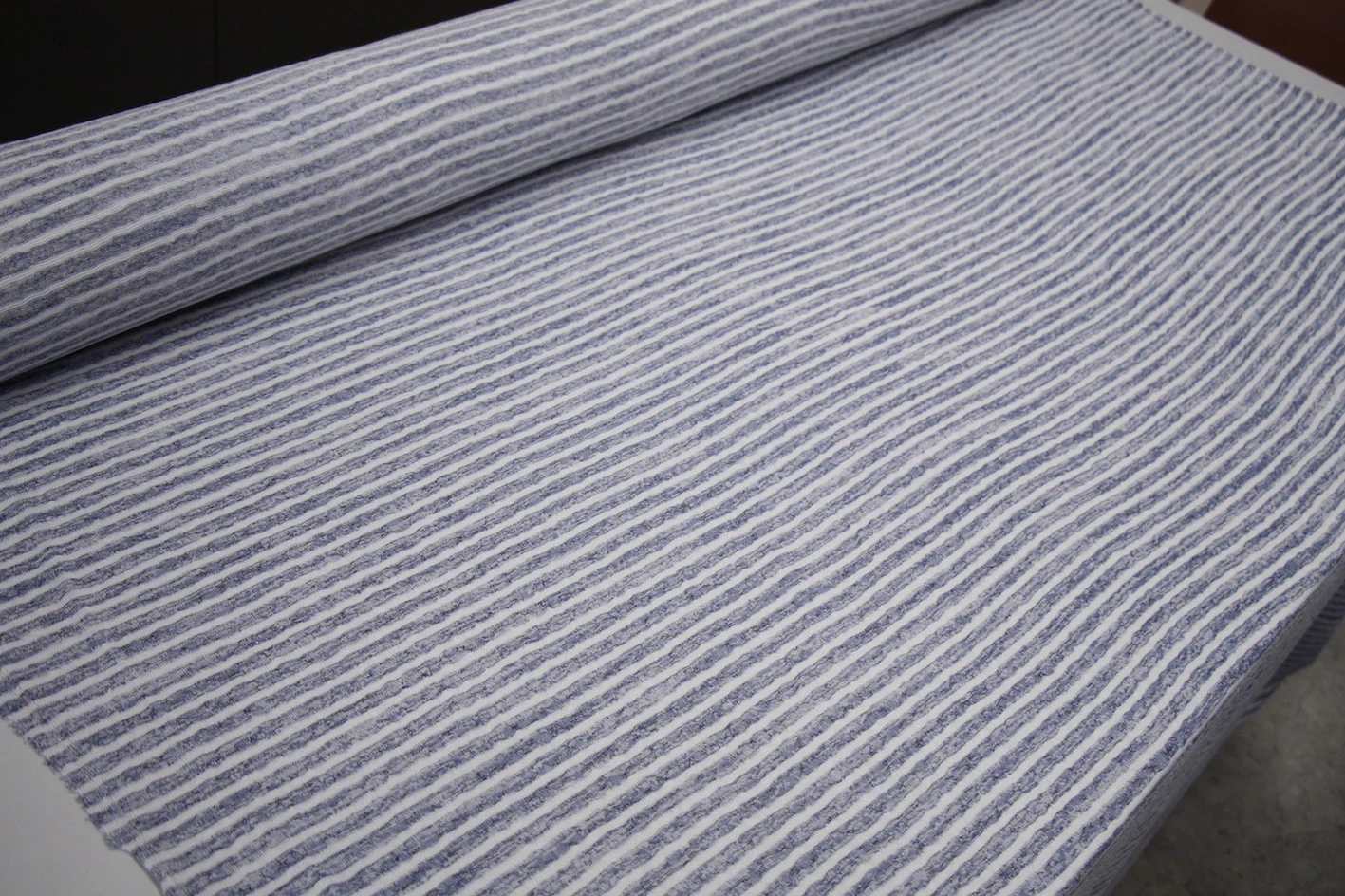 Bondi Stripe Navy - Knit - Image 4