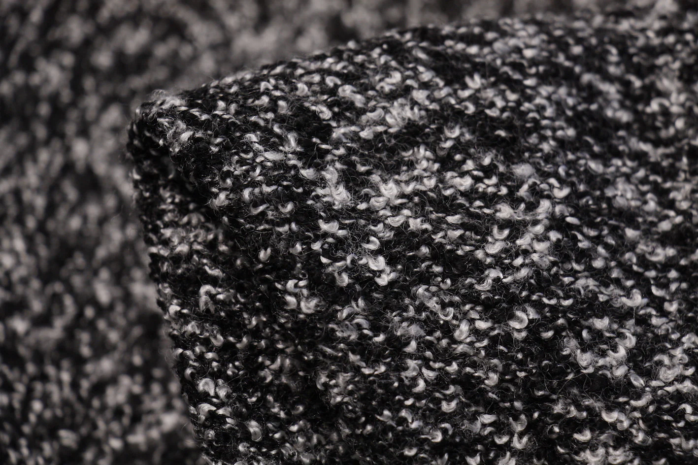 Boucle Knit Salt 'N' Pepper