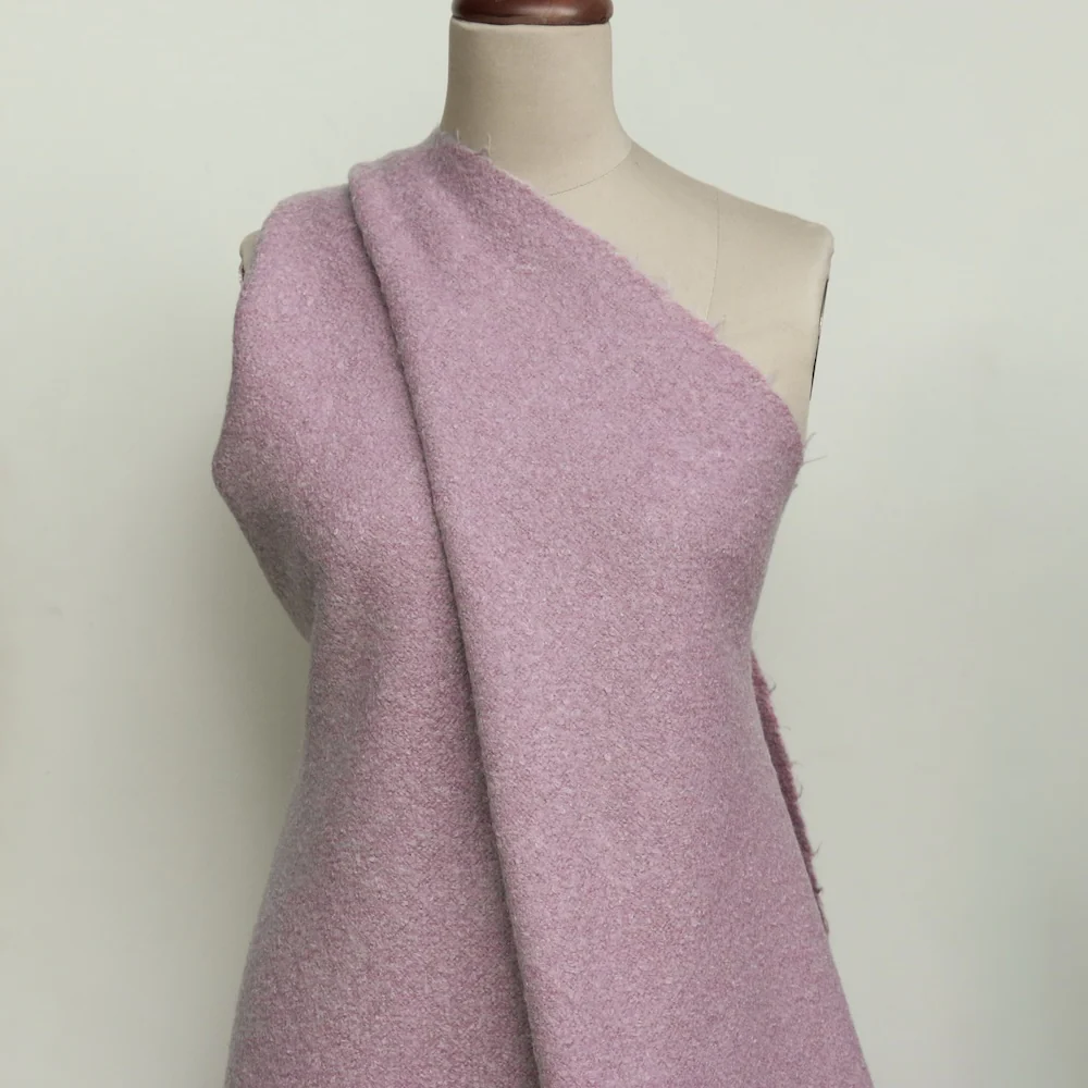 Bouclé Lilac Coating - Image 4