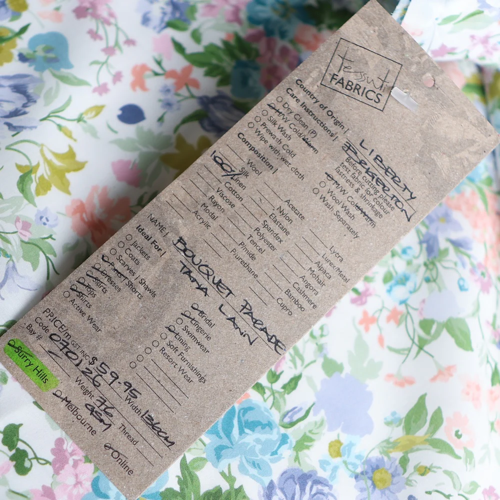 Bouquet Parade - Bridgerton Collection  - Liberty Tana Lawn™ - Image 4