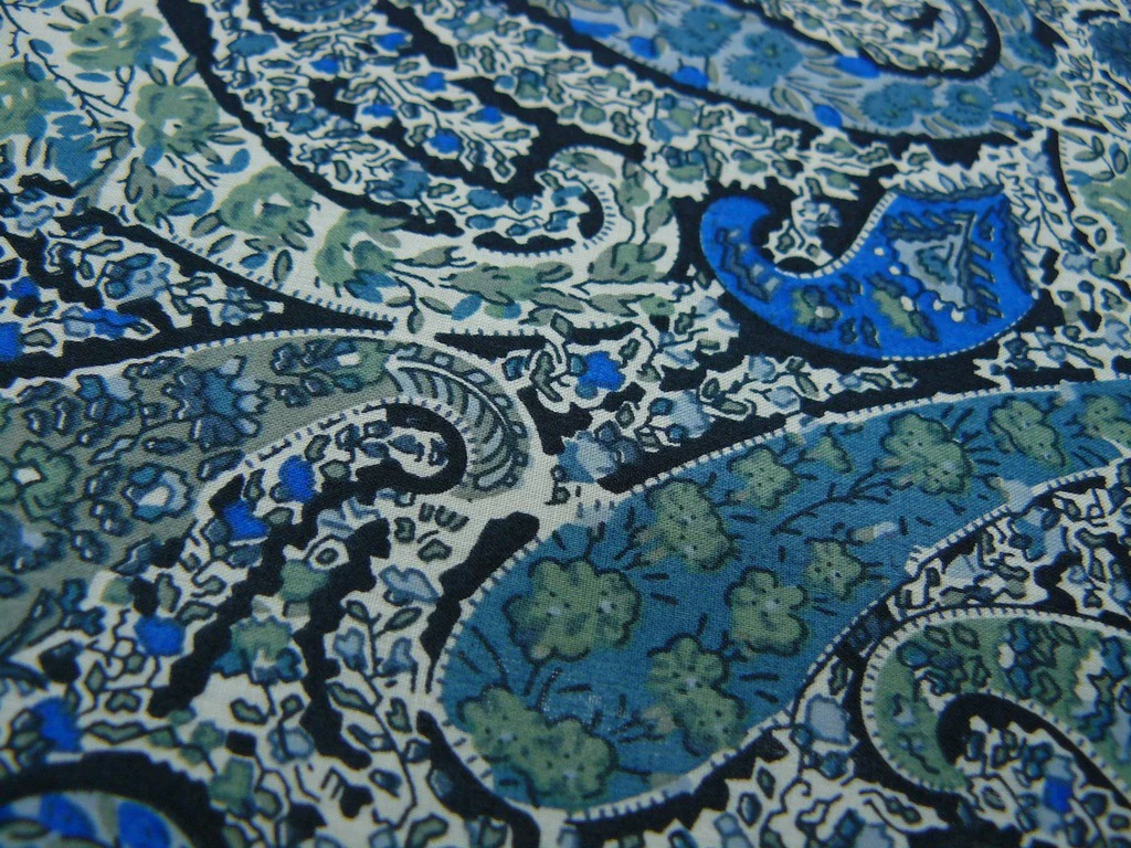 Bourton Blue - Tana Lawn - Image 3
