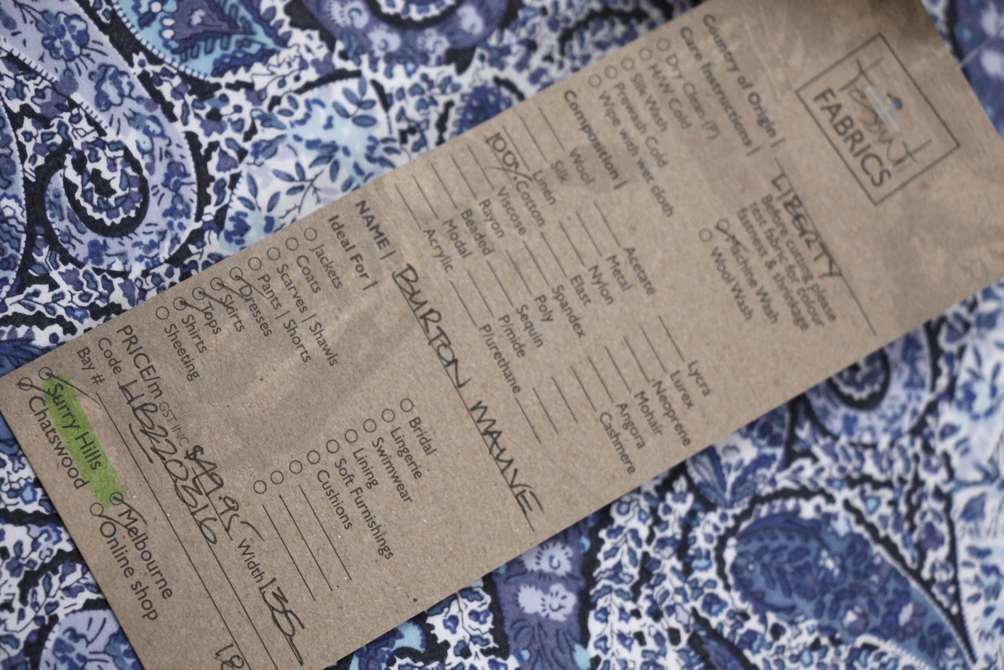 Bourton Mauve - Liberty of London - Image 3
