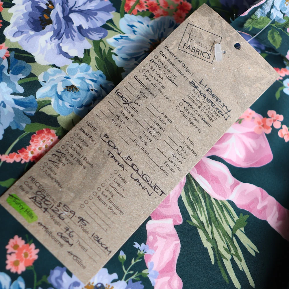 Bow Bouquet - Bridgerton Collection  - Liberty Tana Lawn™ - Image 4