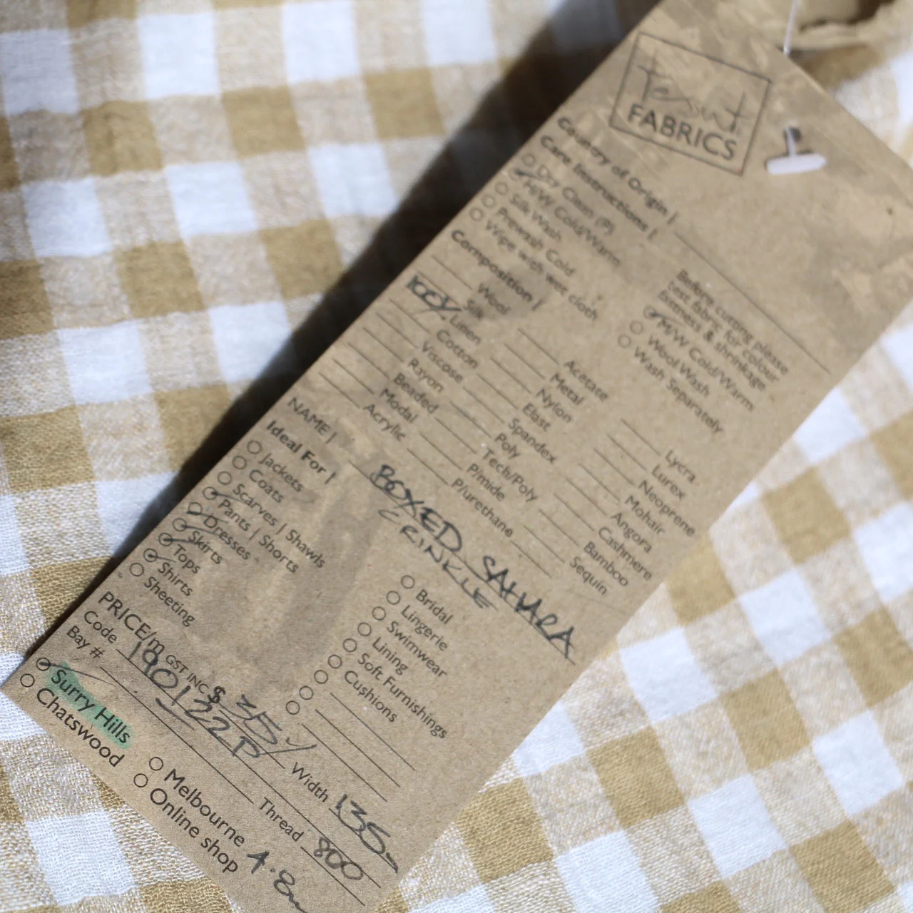 Boxed Sahara Crinkle Linen - Image 4