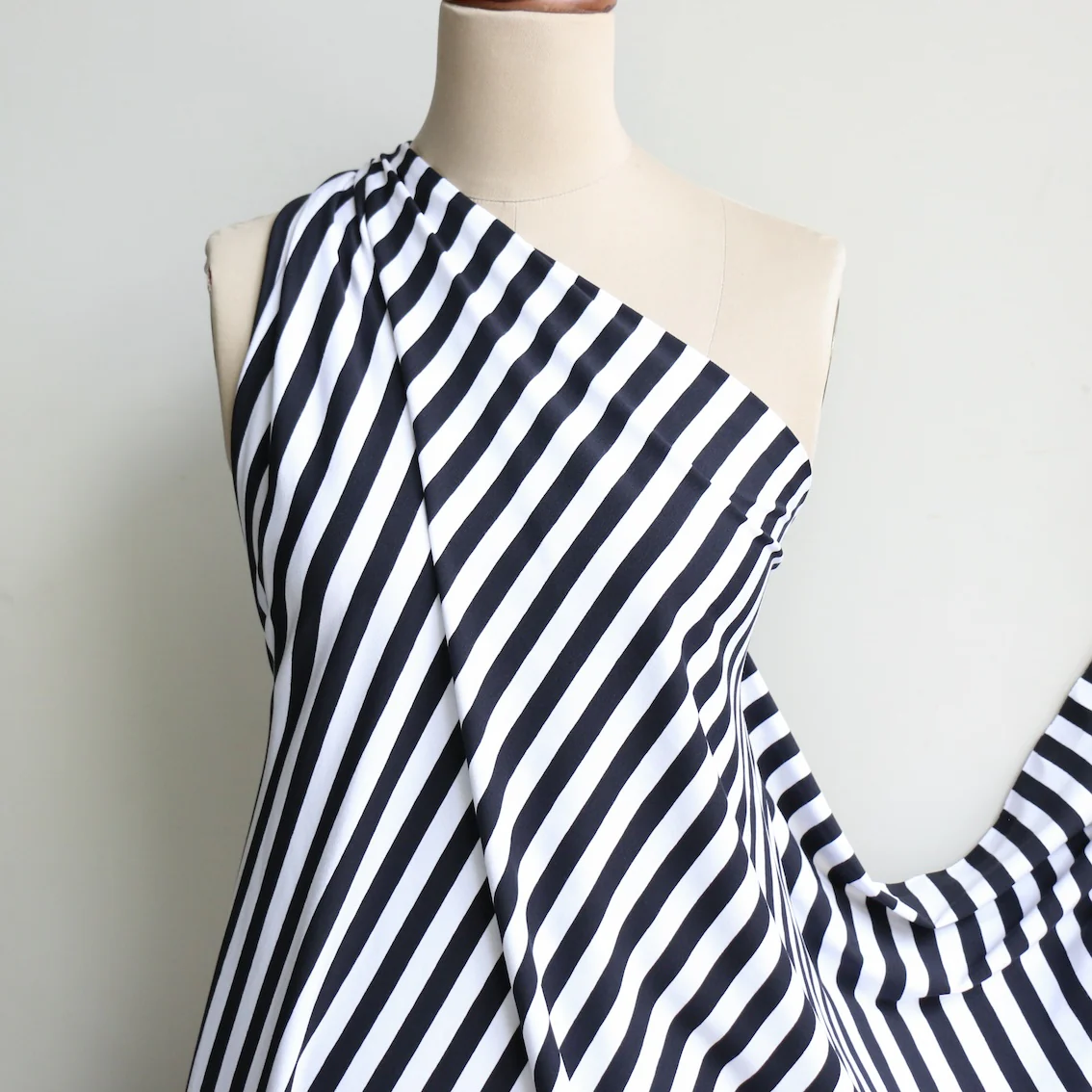 Breton Stripe Navy/Optical White Jersey - Image 5