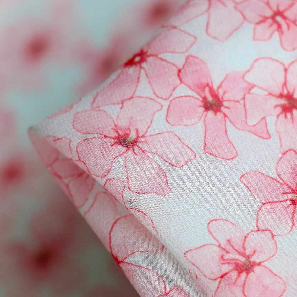Brighton Pink Silk Georgette