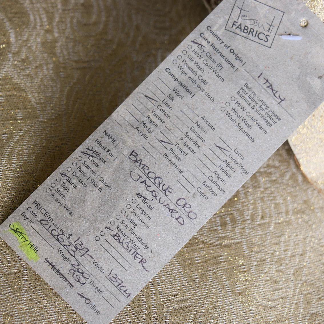 Baroque Oro Jacquard - Image 3