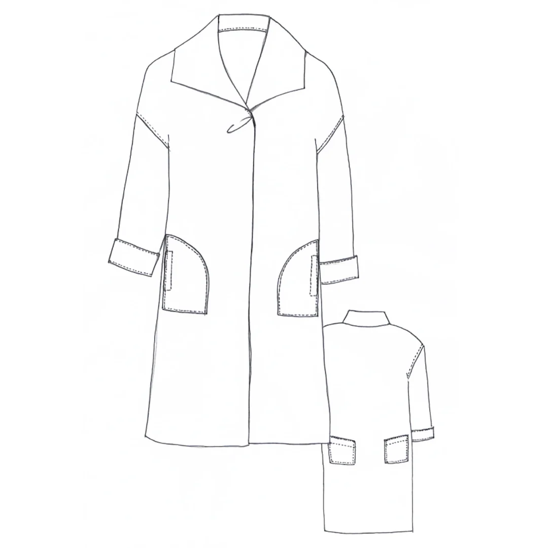 Brooklyn Coat Pattern - Image 4