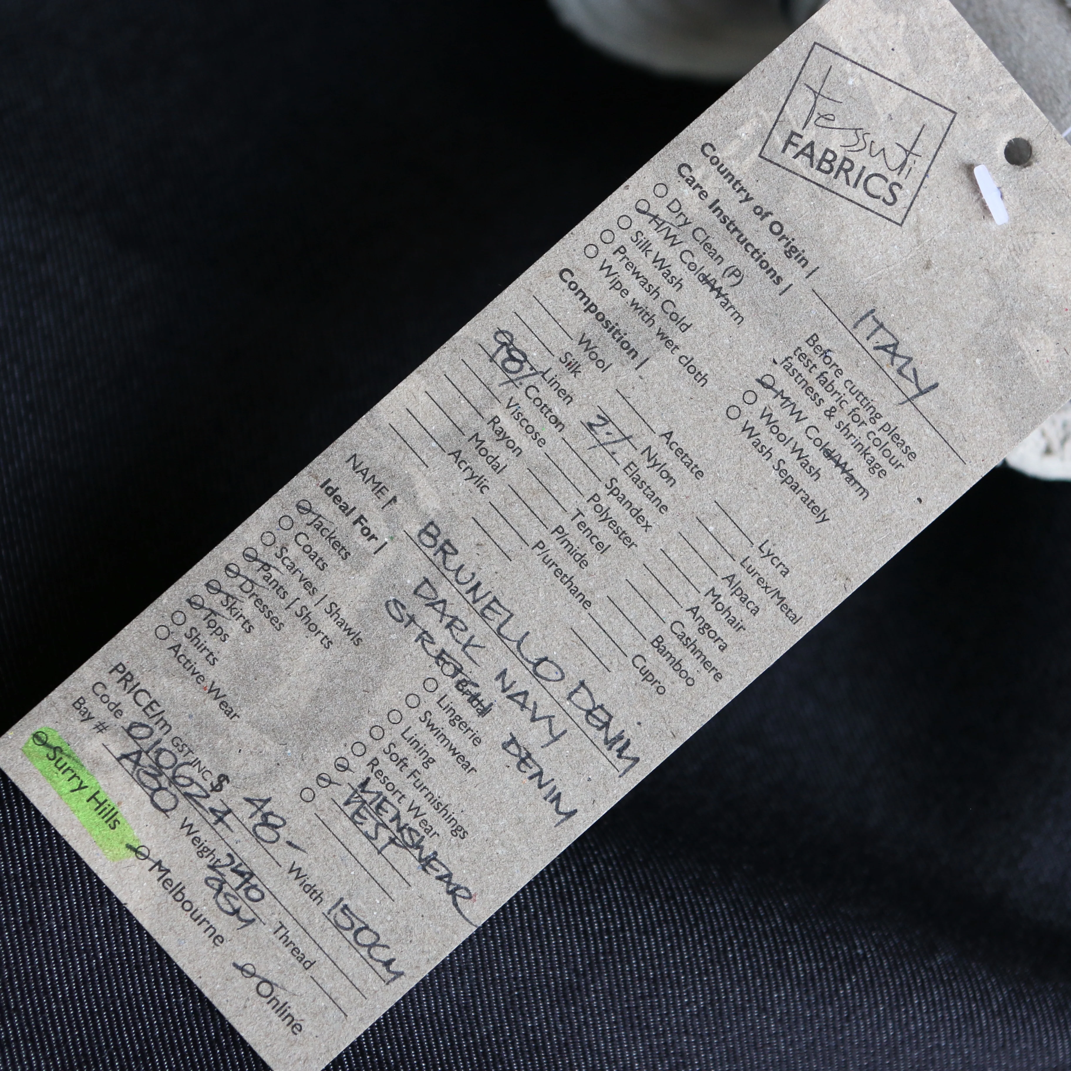 Brunello Denim - Stretch Denim - Image 3