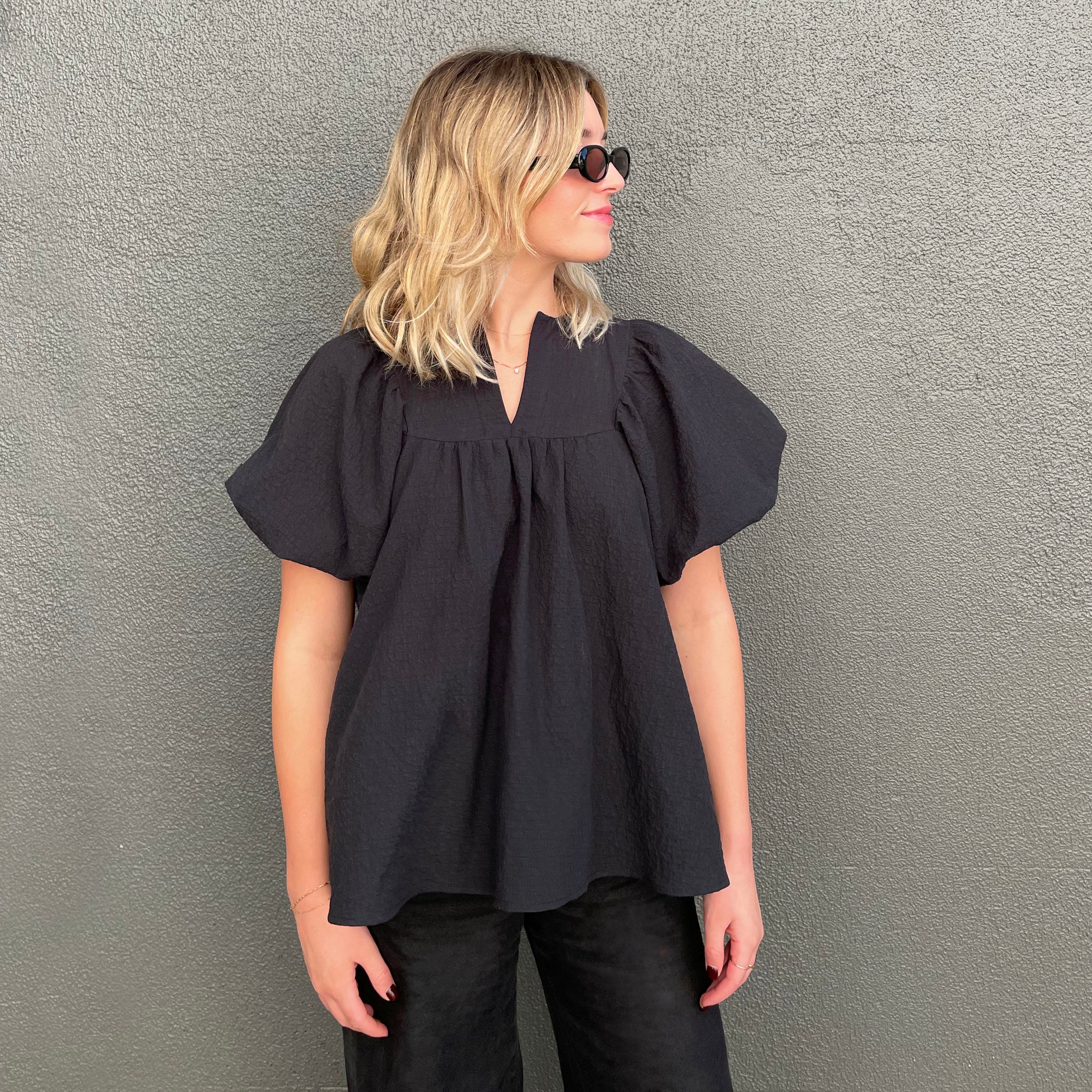 Bubble Cotton Black - Image 2