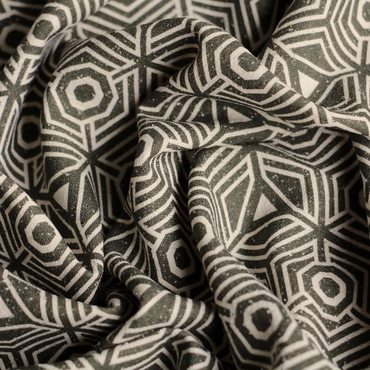 Burette Olive Silk Noil - Image 2