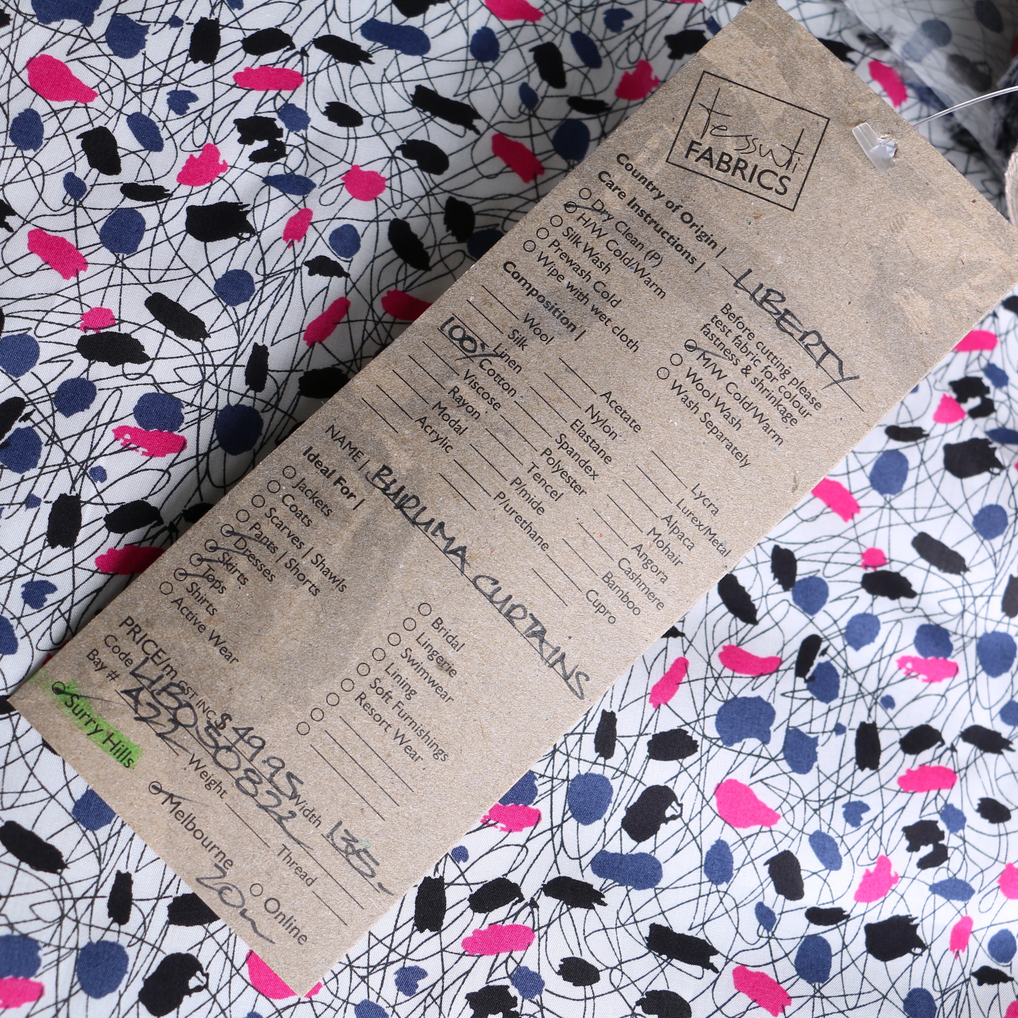 Buruma's Curtain Liberty Tana Lawn⢠- Image 3