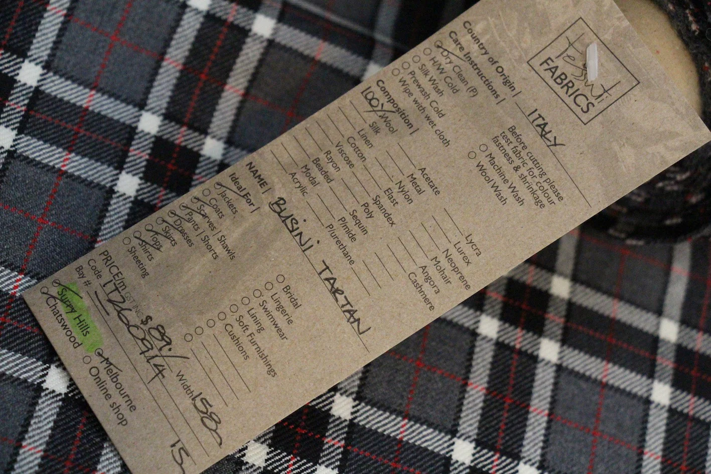 Busini Tartan - Image 3